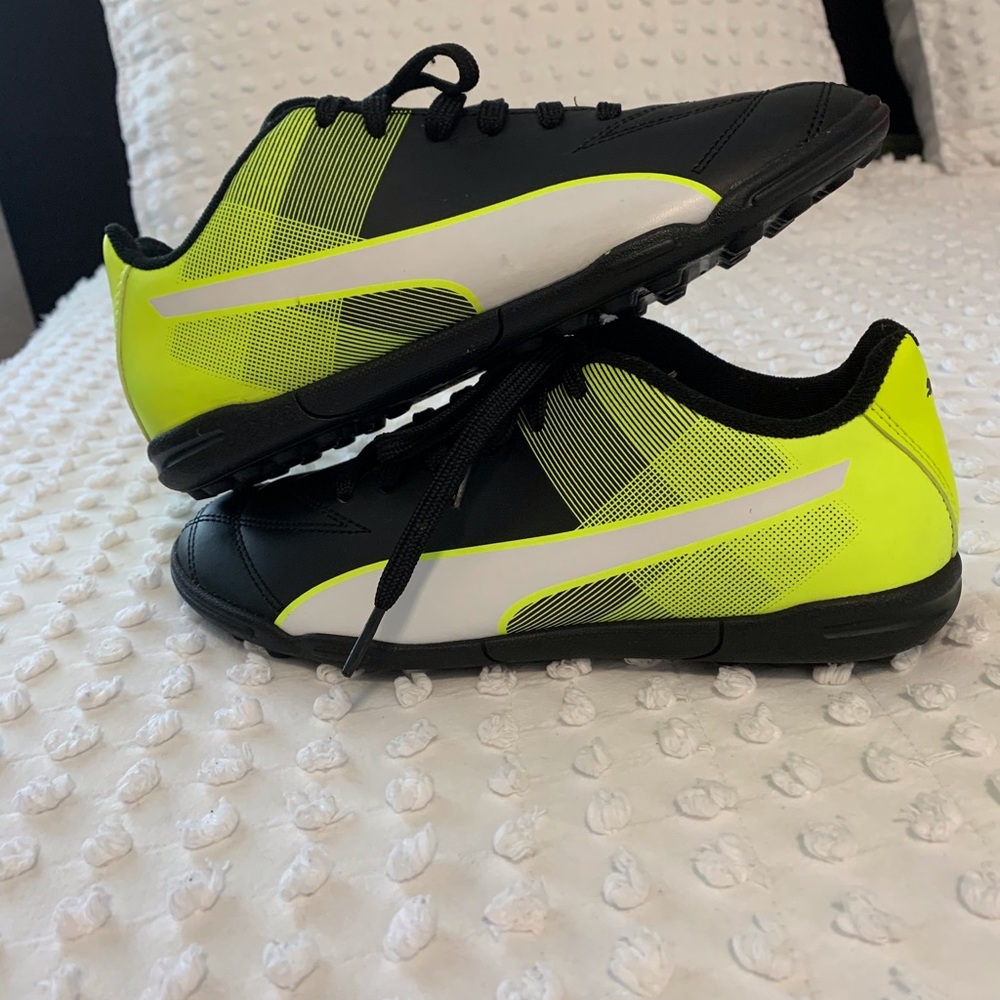 Puma indoor soccer shoes!